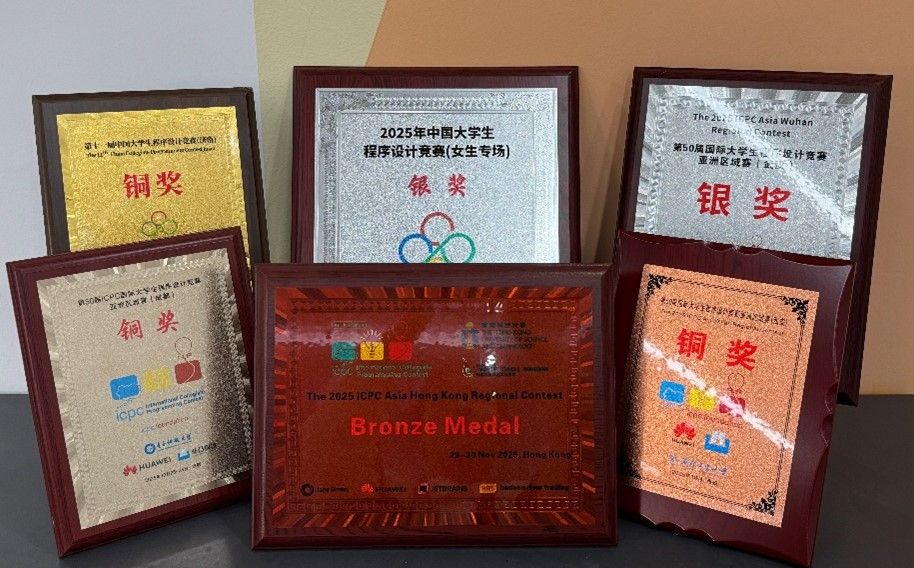 我院学子在多项学科赛事中获得突破